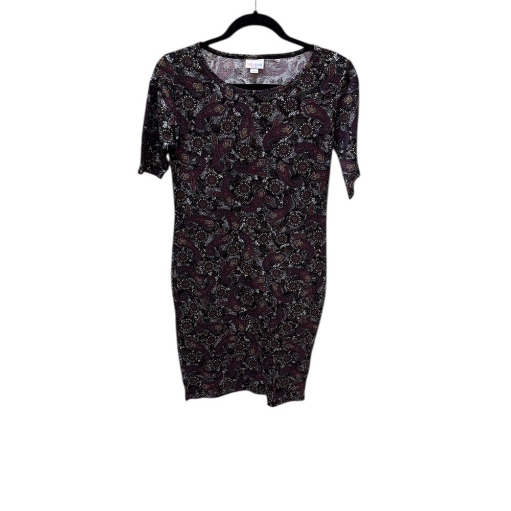 LuLaRoe Multicolor Paisley Midi Dress